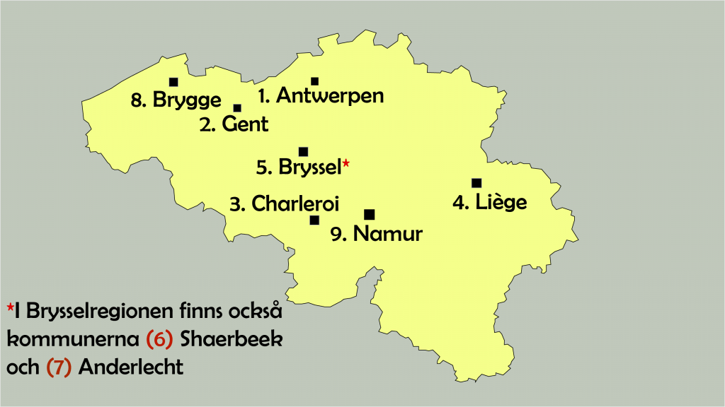 belgien-karta